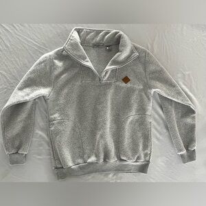 Roffinte Quarter-Zip Fleece Pullover